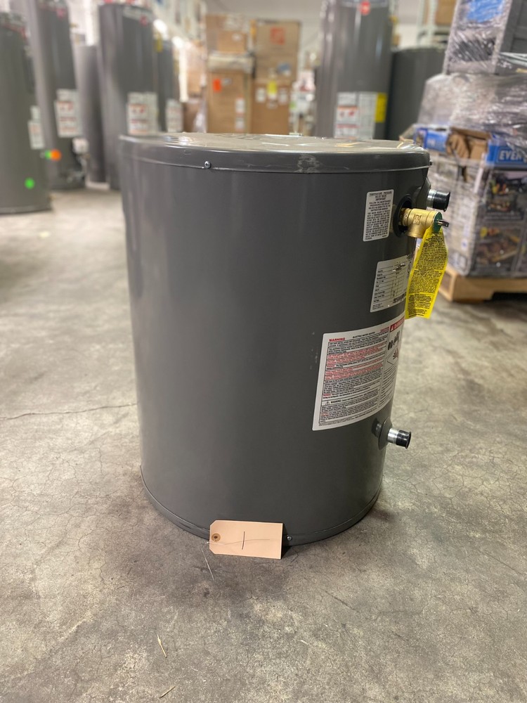 NEW Rheem 20 Gallon Point of Use Electric Water Heater. Item #1