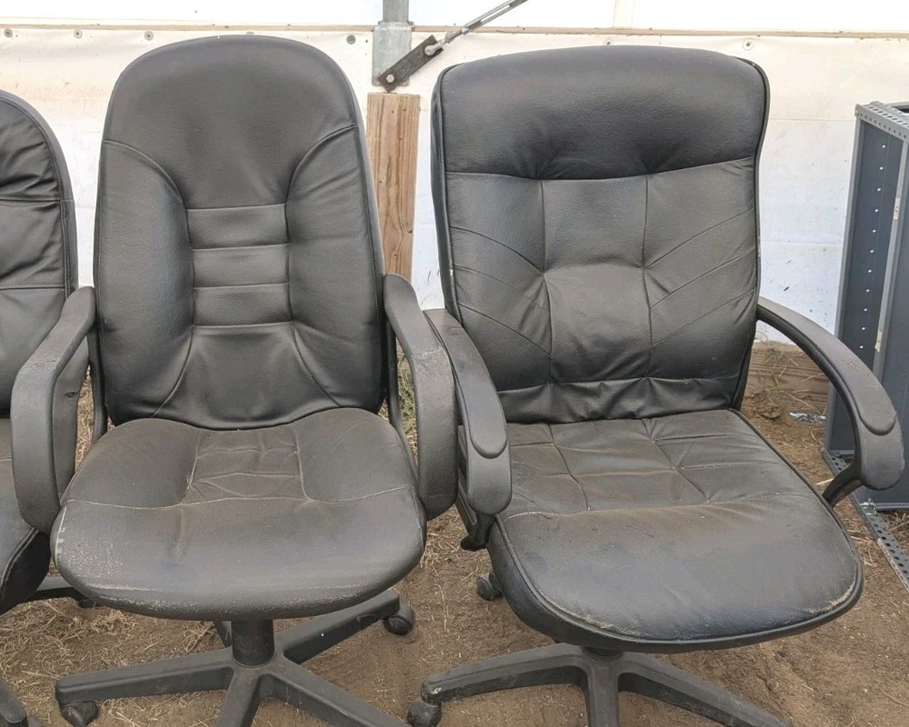 Office Chair Leather High back