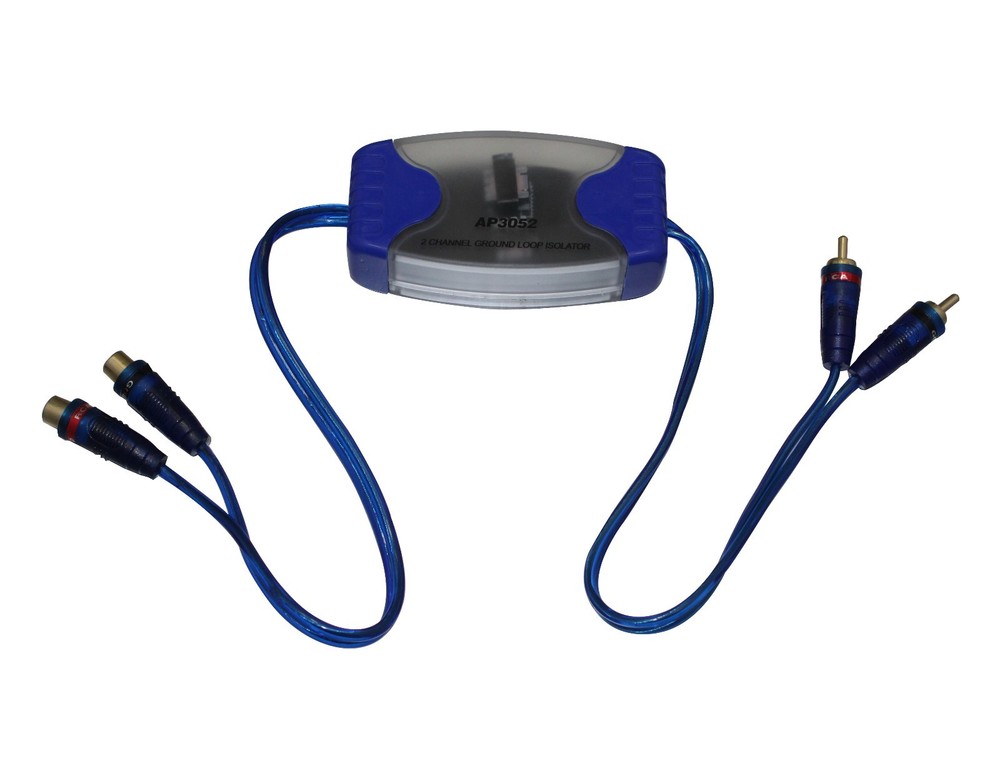 Two Channel Ground Loop Isolator Curciut Remove Noise Filter 2 Rca