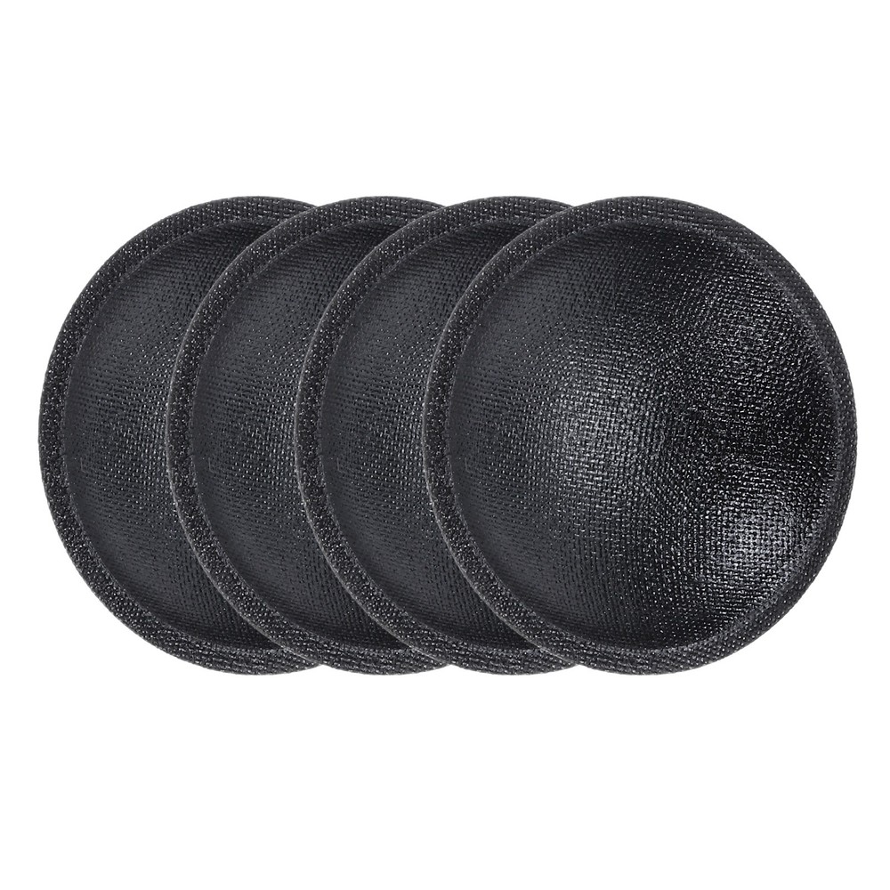 4 Pcs Speaker Dust Cap 35mm/1.4" Outer Diameter Oiled Cloth Cap