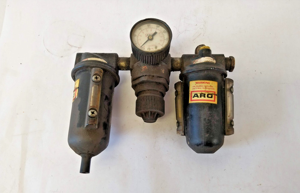 ARO Filter Regulator Lubricator Combination Unit