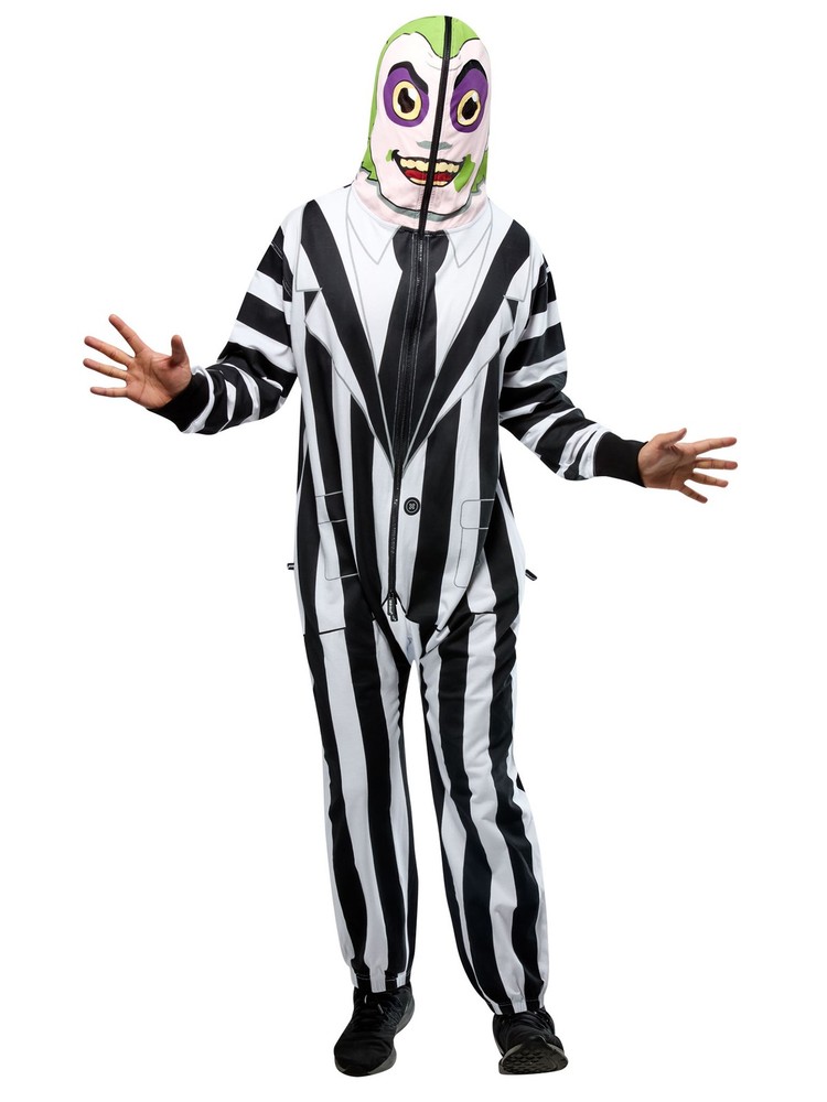 Beetlejuice Adult Zipsters Costume