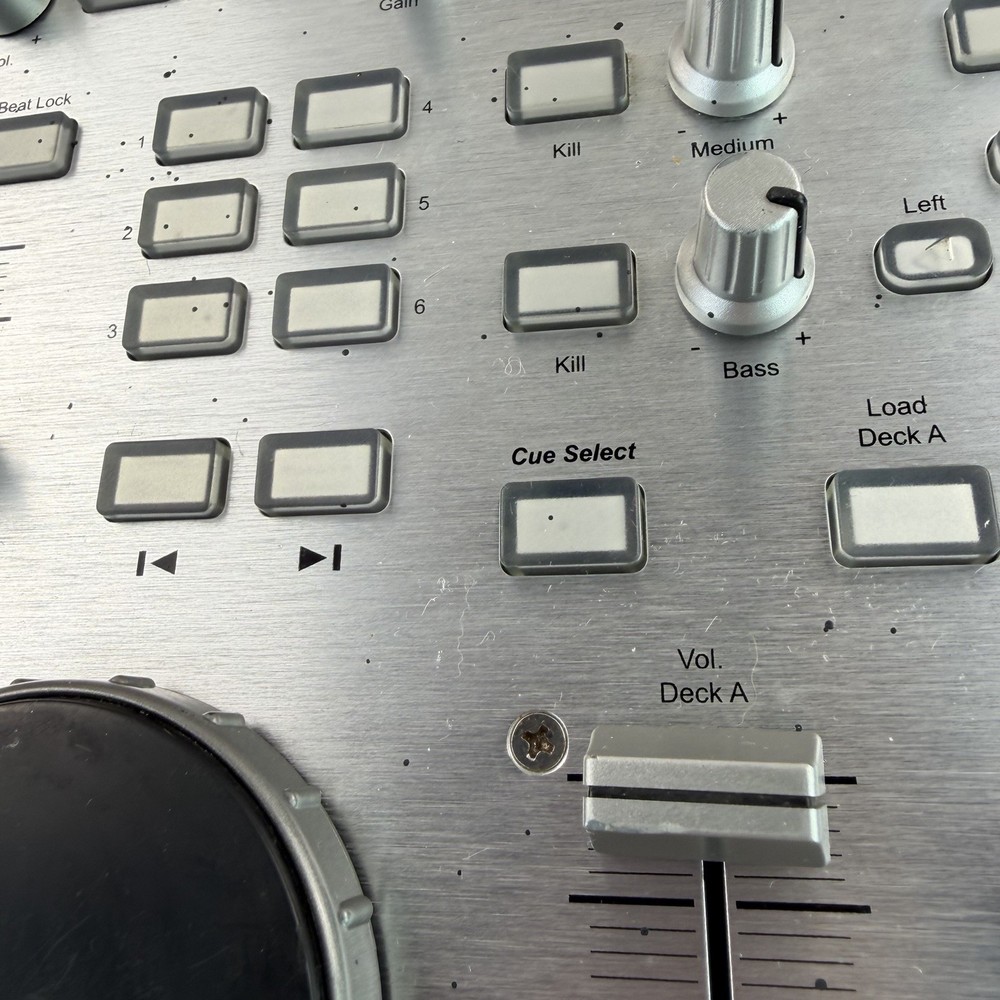 Working Hercules Dj Console Rmx Dj Controller 4-in/4-out Audio Interface