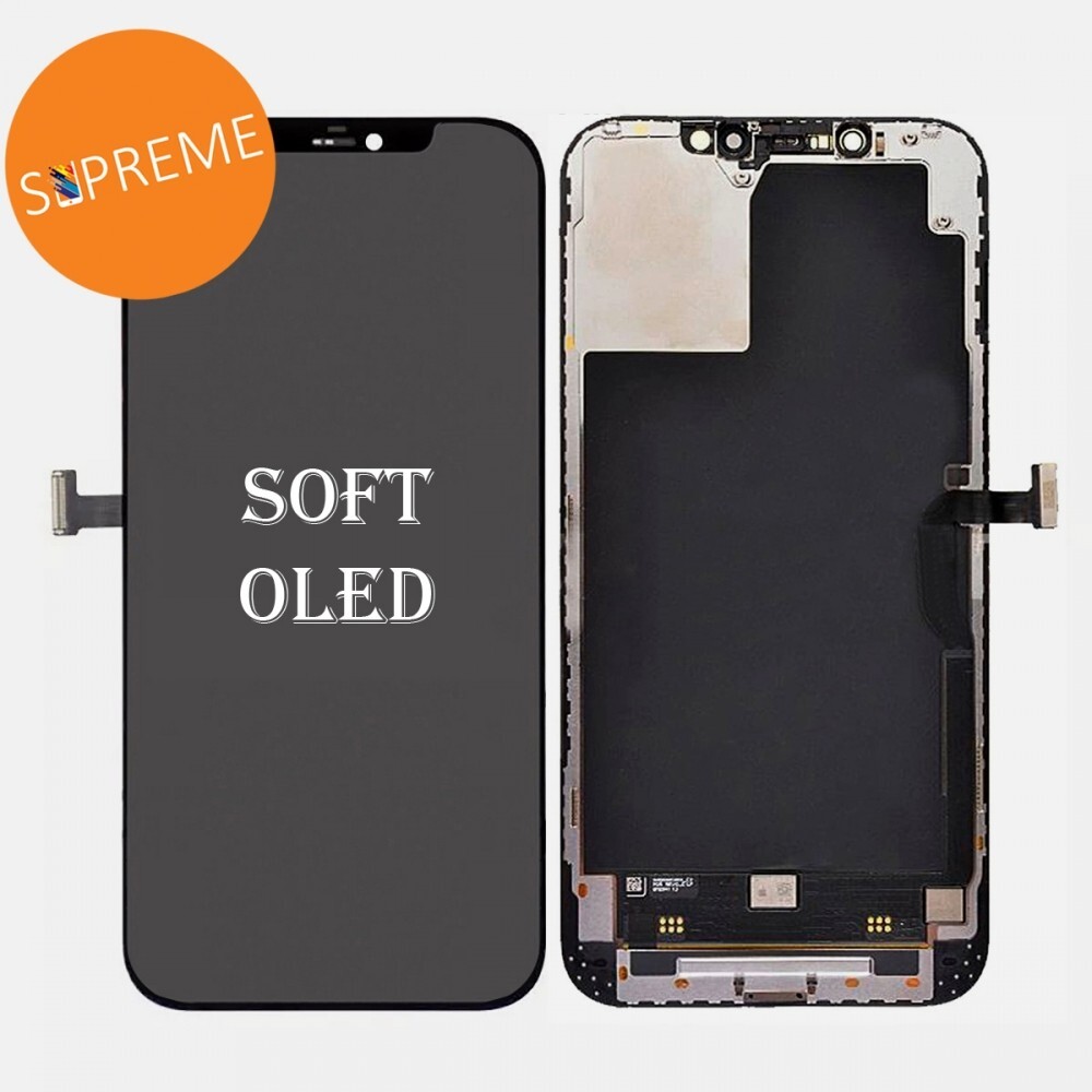 For Iphone 12 Pro Max Soft OLED Display LCD Touch Screen Digitizer Replacement