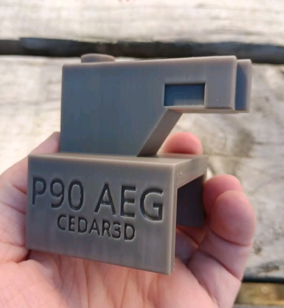 Airsoft P90 AEG Odin Speedloader Adapter (Tan)