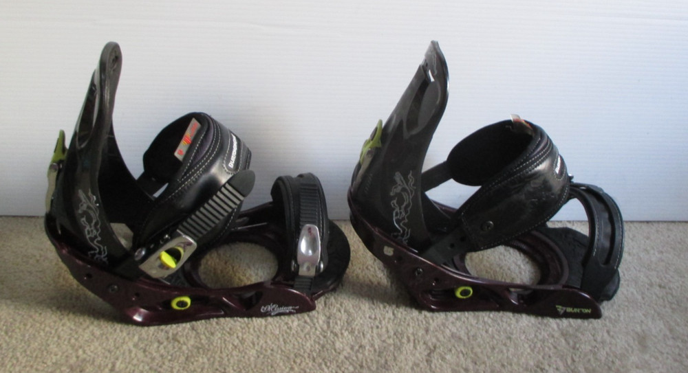 Burton Mission Snowboard Bindings Size Large
