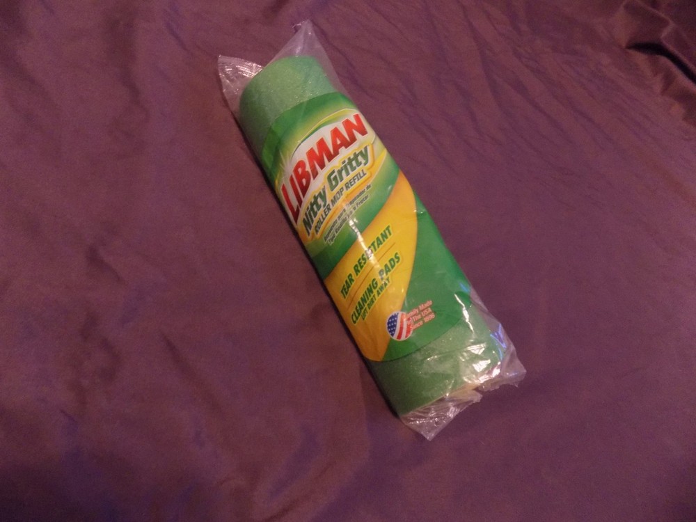 Libman #02011 Nitty Gritty Roller Mop Refill