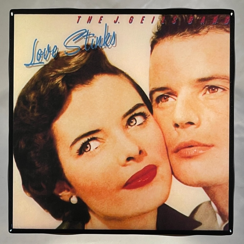 J. GEILS BAND Love Stinks Coaster Ceramic Custom Tile