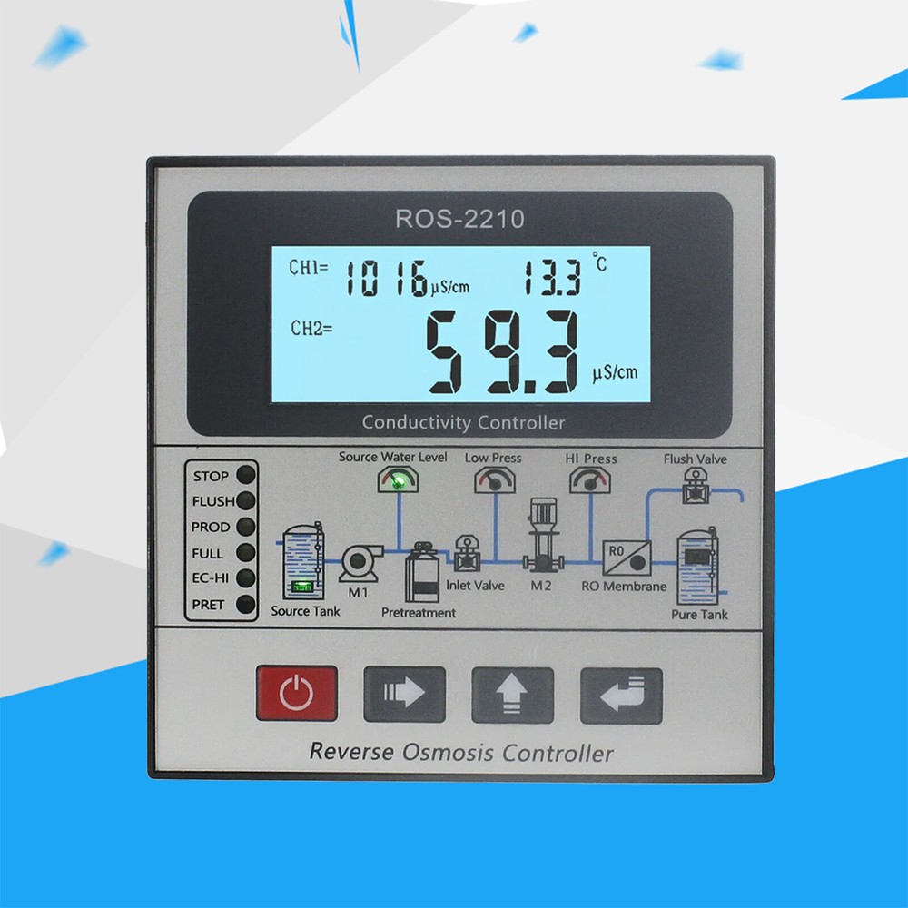 Reverse Osmosis System RO Controller TDS Conductivity RO Control Panel RE Online