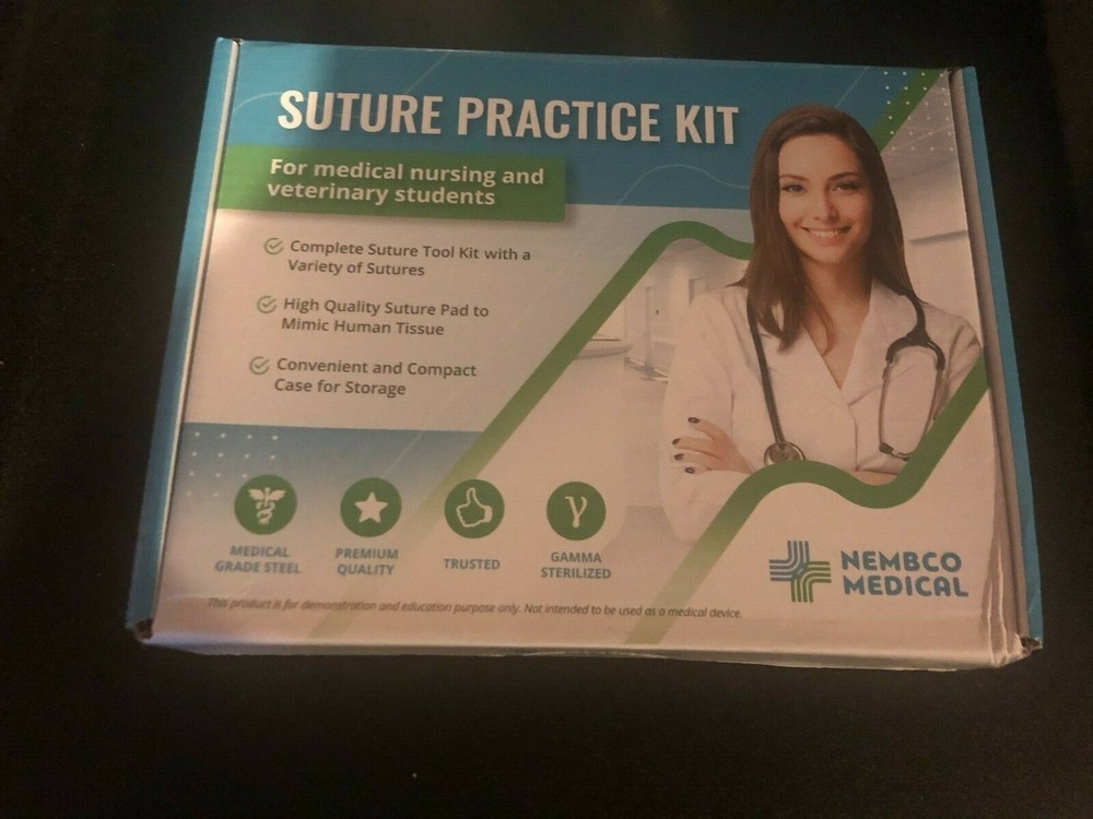 DW Nembco Suture Practice Kit for Medical Students Includes Tool