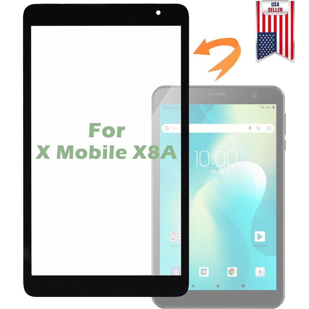 8" Touch Screen Digitizer Replacement For X Mobile X8A Tablet