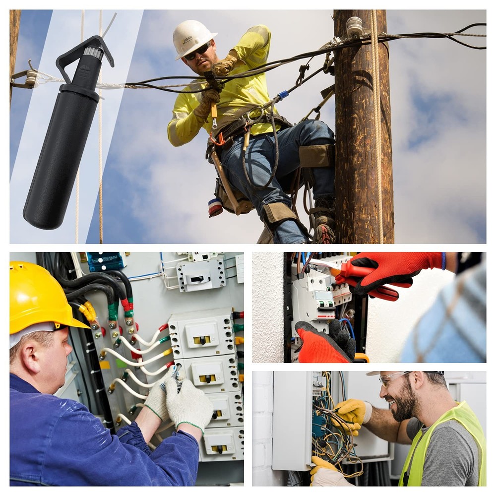 Round Cable Stripper Tool with Adjustable Cutting Depth Jacket Slitter