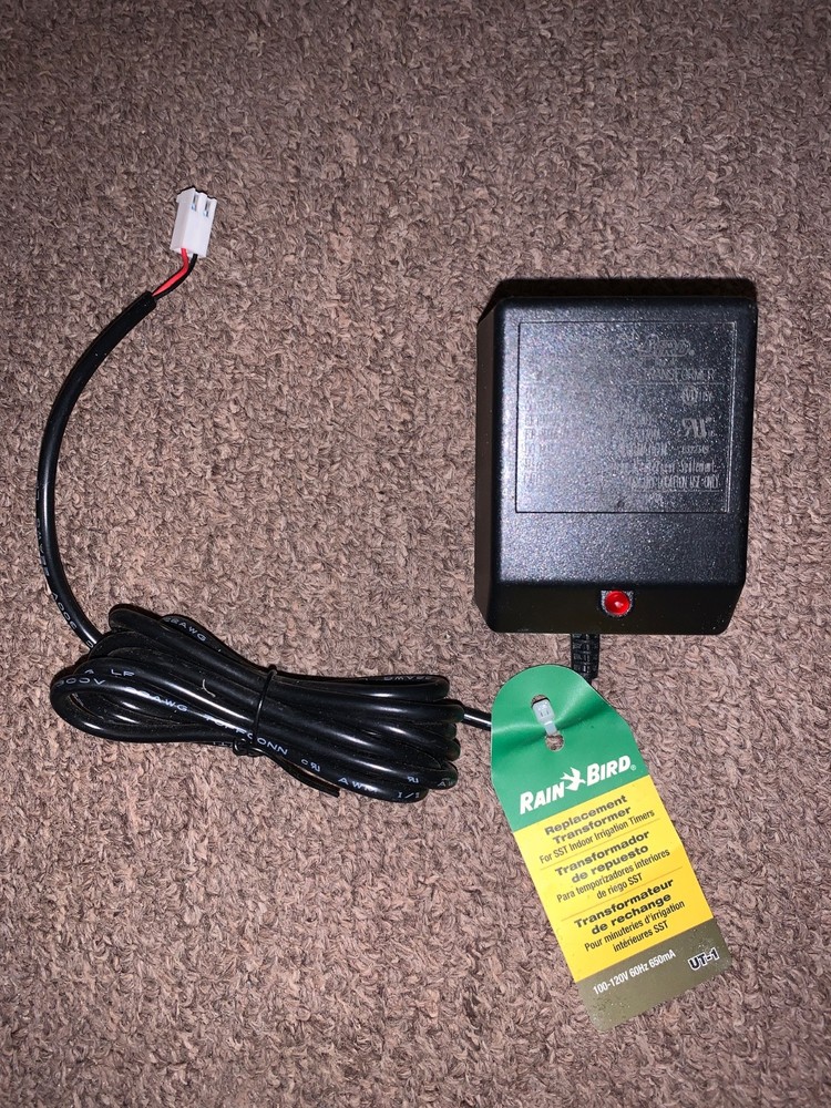 Rainbird UT-1 OEM Sprinkler Timer Electrical Plug/Transformer