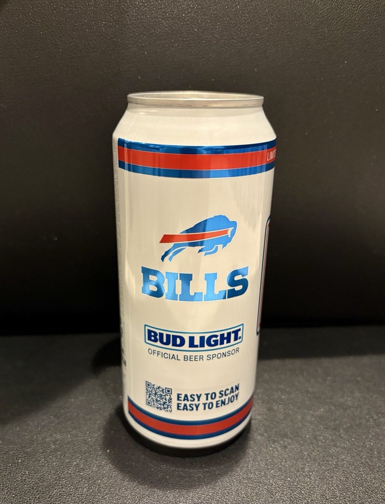 Bud Light Buffalo Bills Blizzard Brew ( 1 EMPTY CAN)