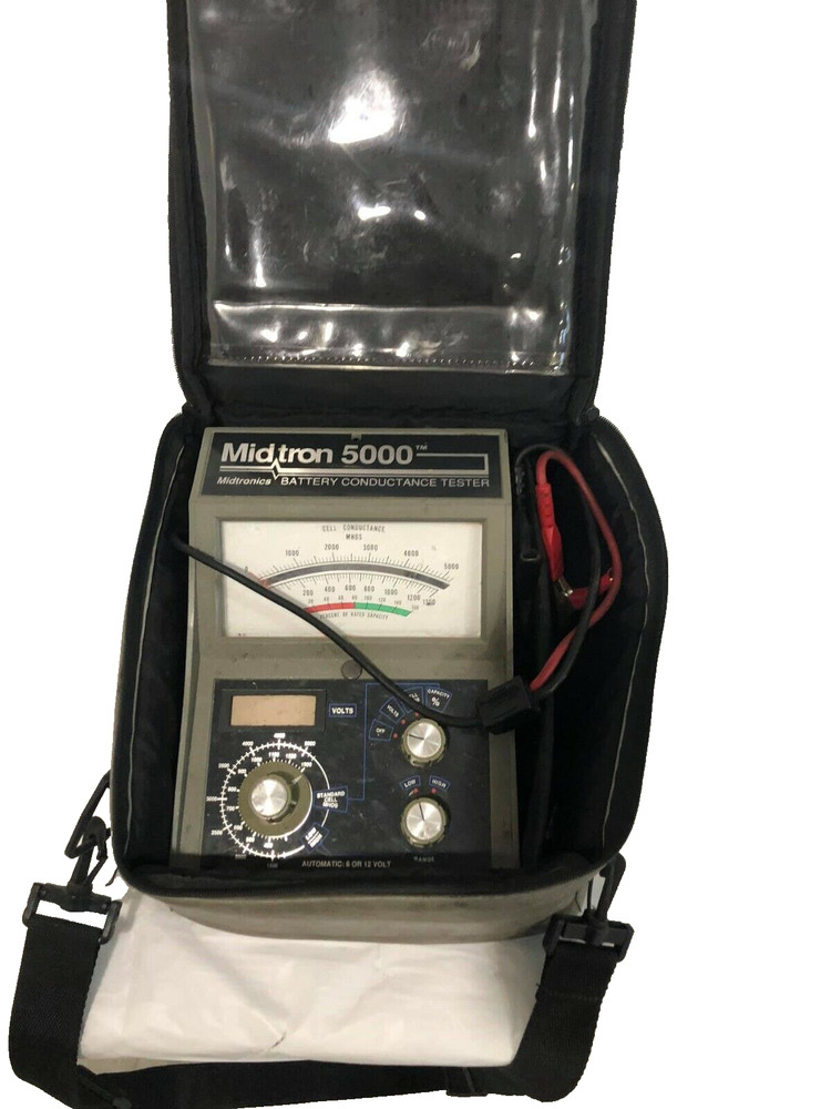Midtronics Midtron 5000 Battery Conductance Tester Cased USED.