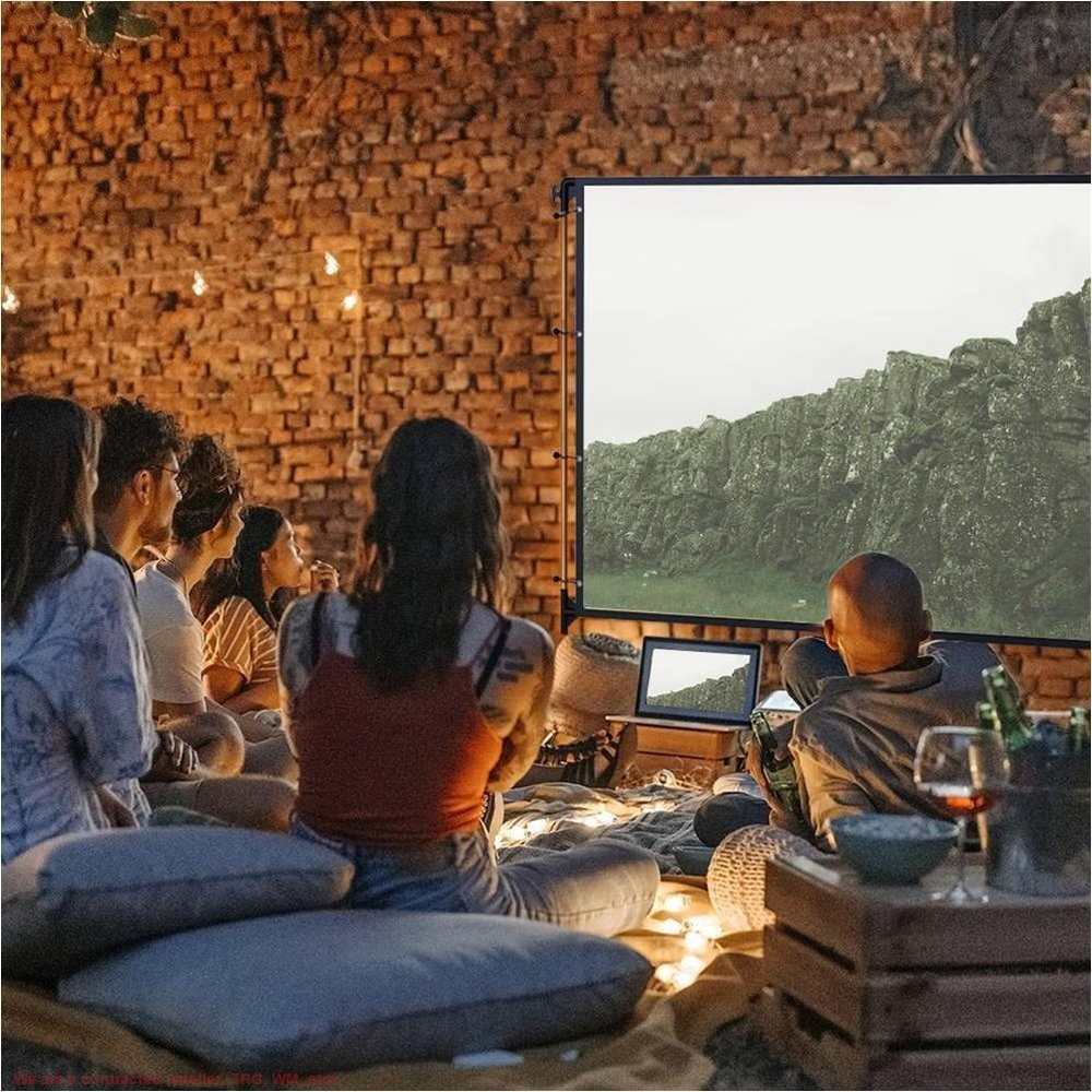Vankyo 100" Projector Screen with Stand SEE DETAILS