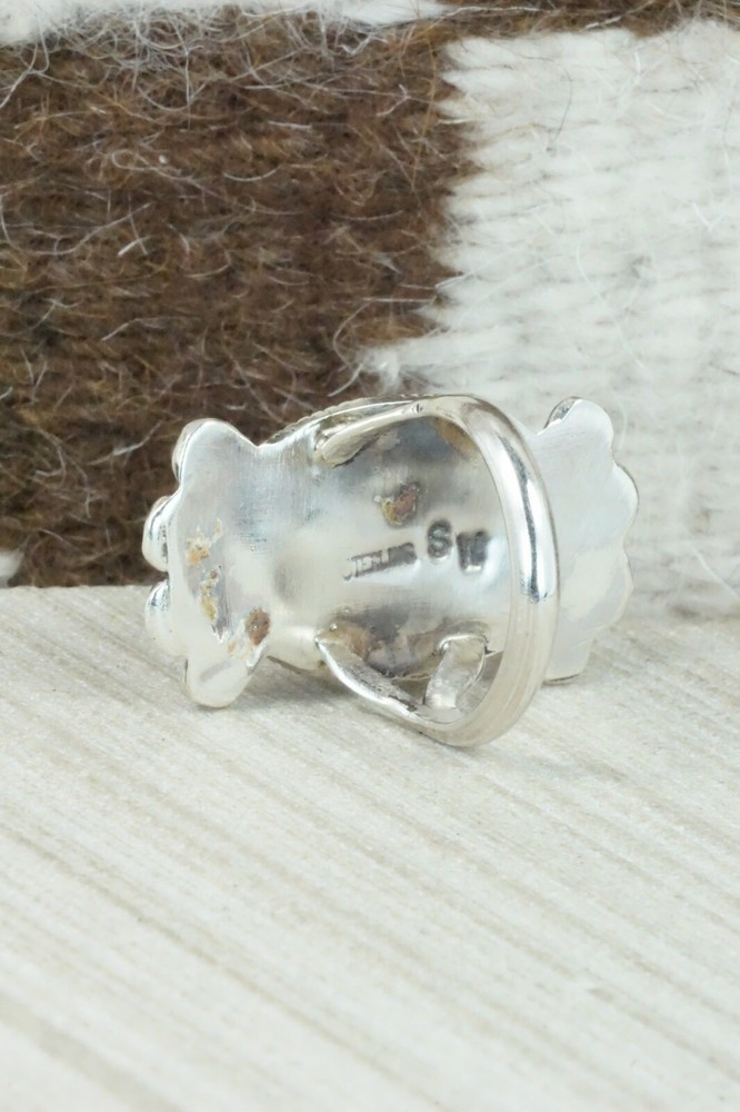 Onyx & Sterling Silver Ring - Selina Warner - Size 5.75