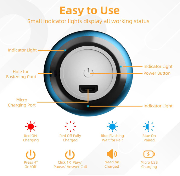 2pack Portable Mini Speaker, Bluetooth Tiny Speaker, Wireless Mini Speaker for S