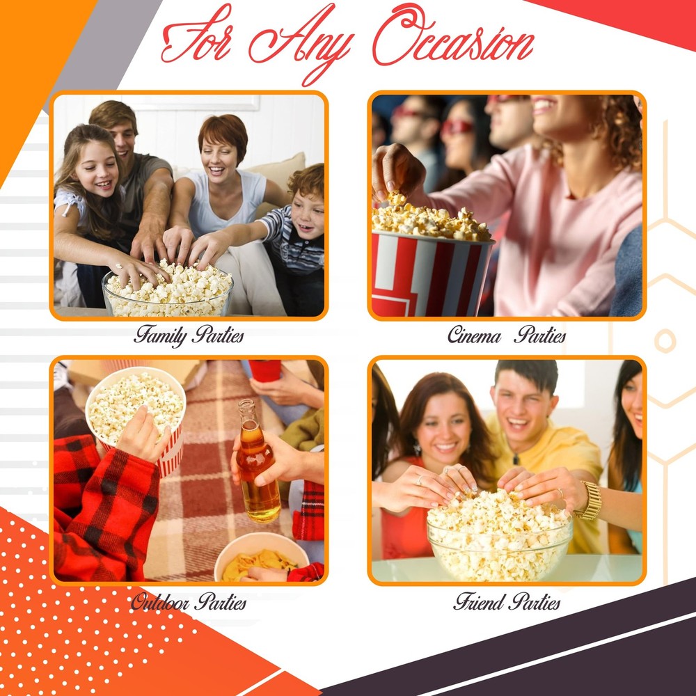 Perfectware Popcorn Kit- Includes 35oz Popcorn Season Salt 4lbs Yellow Kernel...