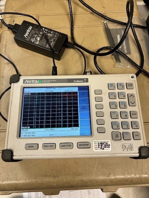 10 Anritsu S331D Site Master Cable & Antenna Analyzer SiteMaster S331