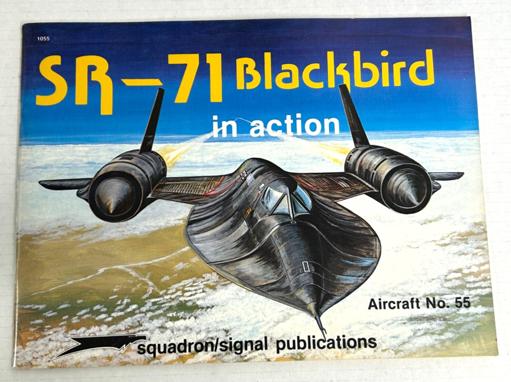 SR-71 Blackbird In Action Book