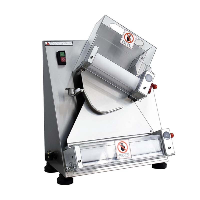 Automatic and electric pizza dough roller/sheeter machine Pizza making machine