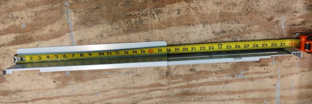 Rackmount Shelf Rails Adjustable19-32 in Depth