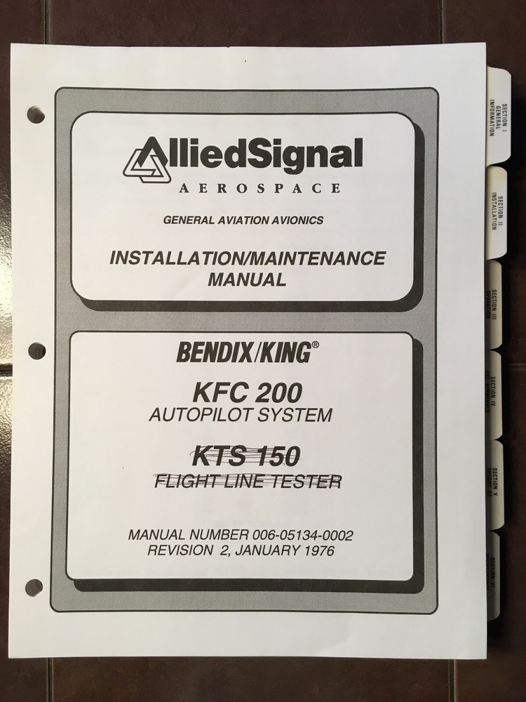 King KFC 200 Installation & Ramp Maintenance Manual