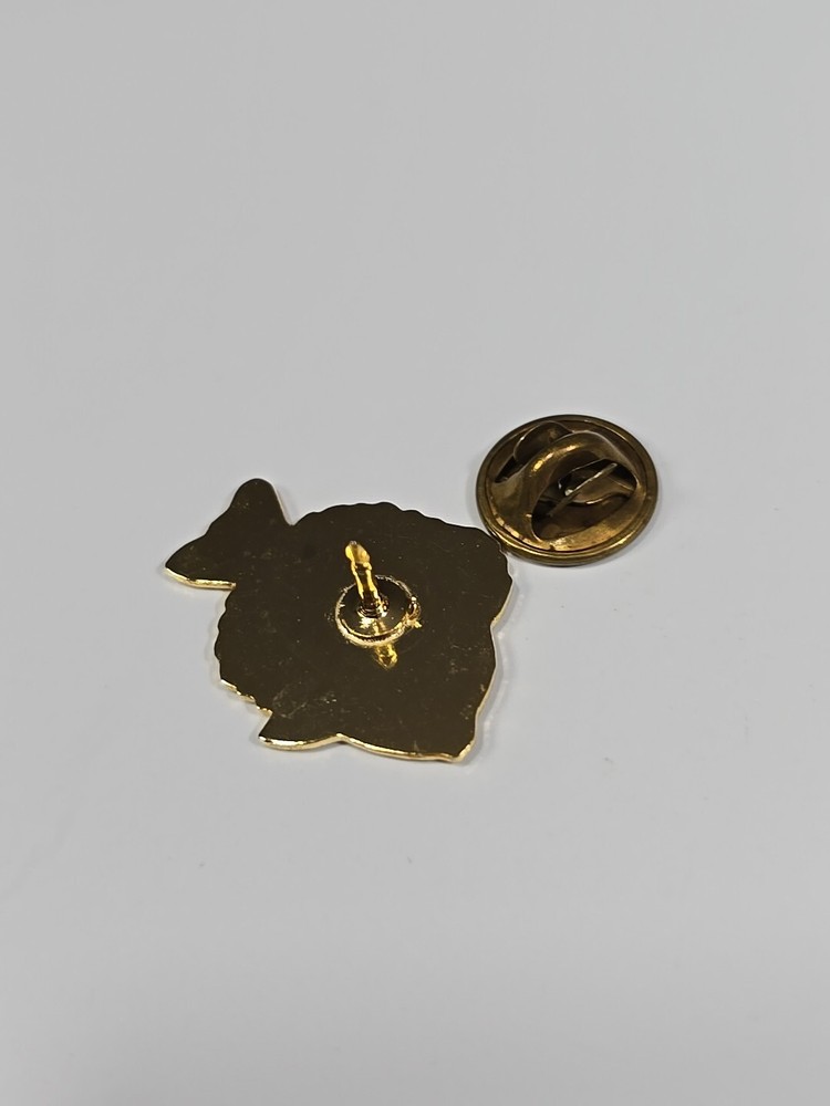 Fish Green Color Lapel Pin Thin Metal