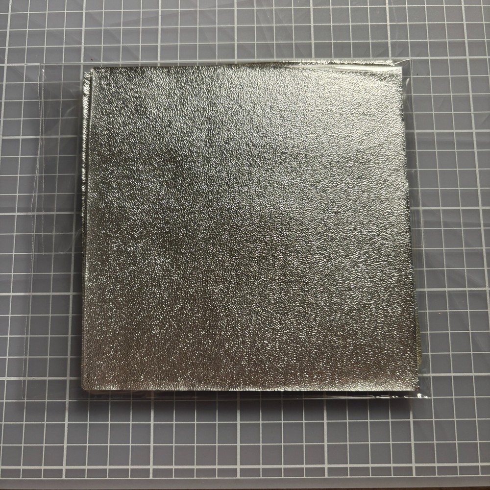 4" Foil Candy Wrappers, Gold, Textured, !00 ea pkg