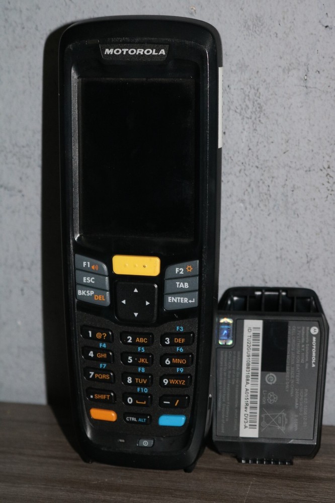 Zebra Motorola MC2180 MC2180-MS01E0A Barcode Scanner Mobile Computer w/ Battery