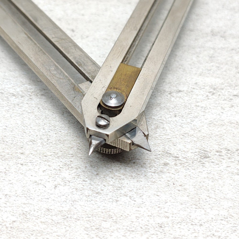 Albert Martz 7" Proportional Divider & Drafting Tool, Stuttgart Germany