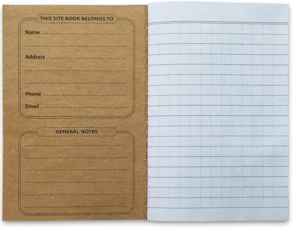 Sovereign-Gear Field Notes Notebooks 5 Pack | Small Memo Book White