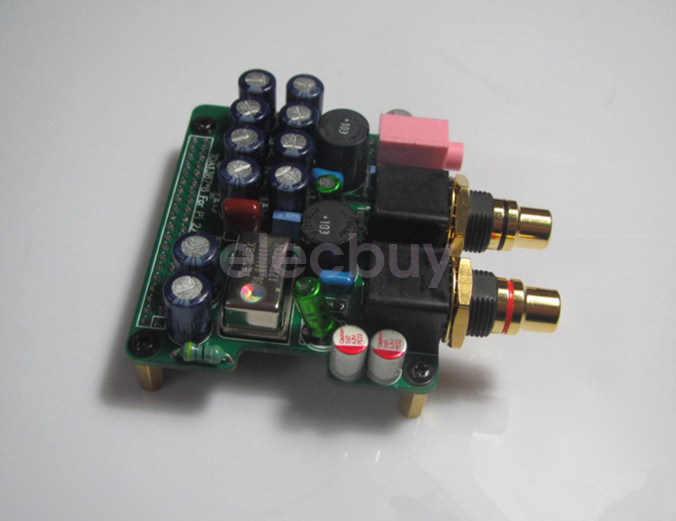 DAC Digital Audio Decoder 8pcs TDA1387 IC I2S 1PPM TCXO + Case For Raspberry Pi