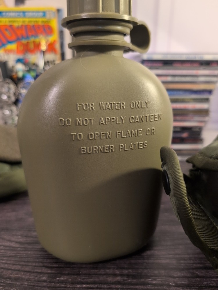 Vintage Army Canteen