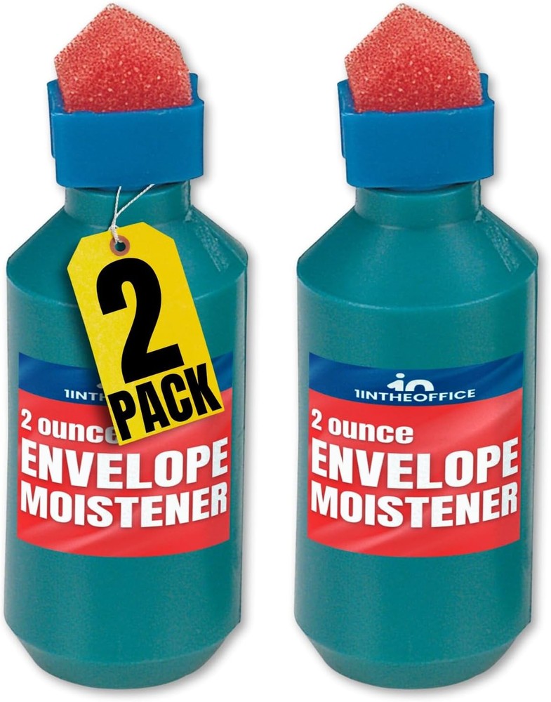 1InTheOffice Envelope Moistener (2 Pack)