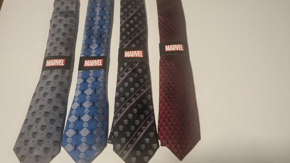 Marvel Iron Man Burgundy Multi Men's Tie