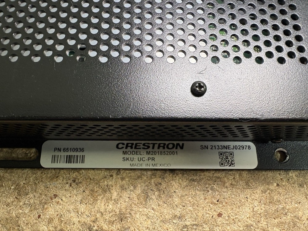Crestron UC-PR 6510936 Presentation Transmitter M201852001