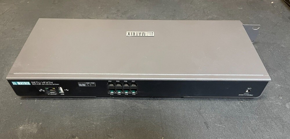 Matrix VoIP Gateway, SETU VFXTH0800 US