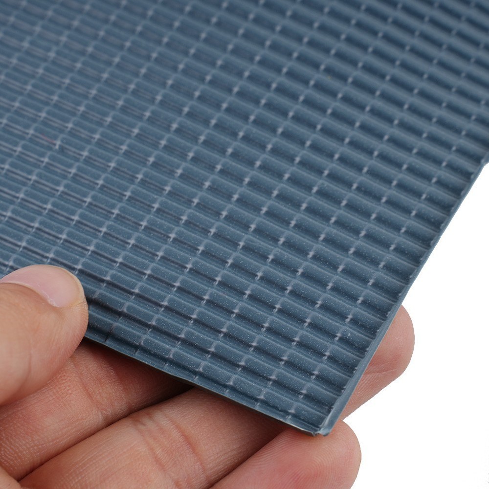 Model Tiles Simulation Environmental Art Good Texture Grey Blue O Scale
