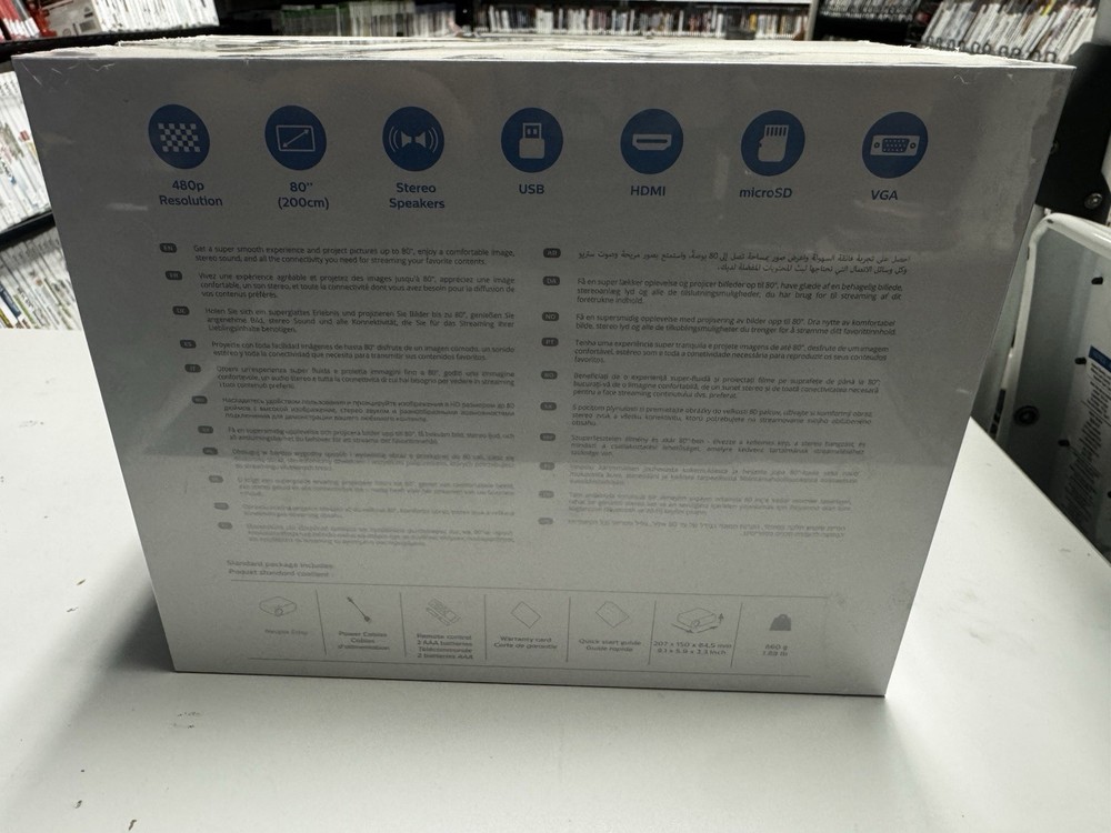 Philips NeoPix Easy Mini projector NEW