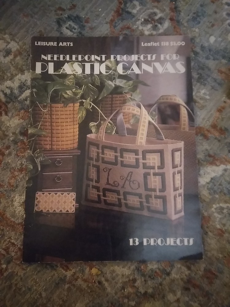 Needlepoint Projects For Plastic Canvas #138 Pattern Booklet 13 Projects