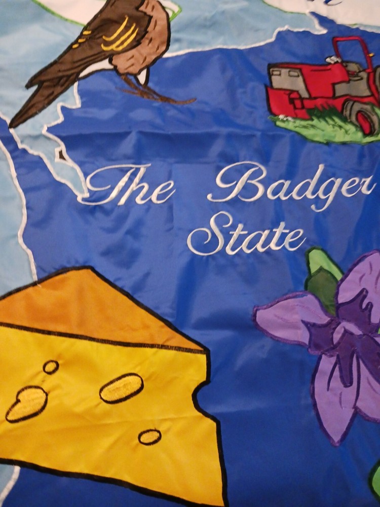 Wisconsin Flag The Badger State