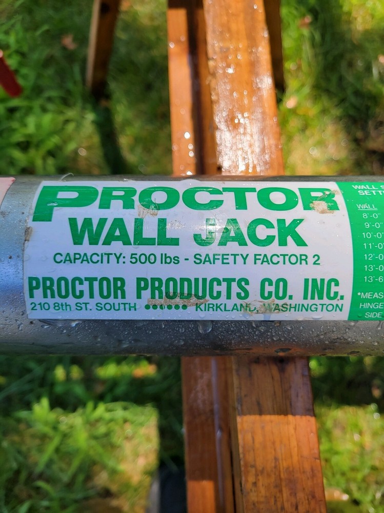 Framing tools -Lifting jacks 2 sets Procter Wall Jacks 