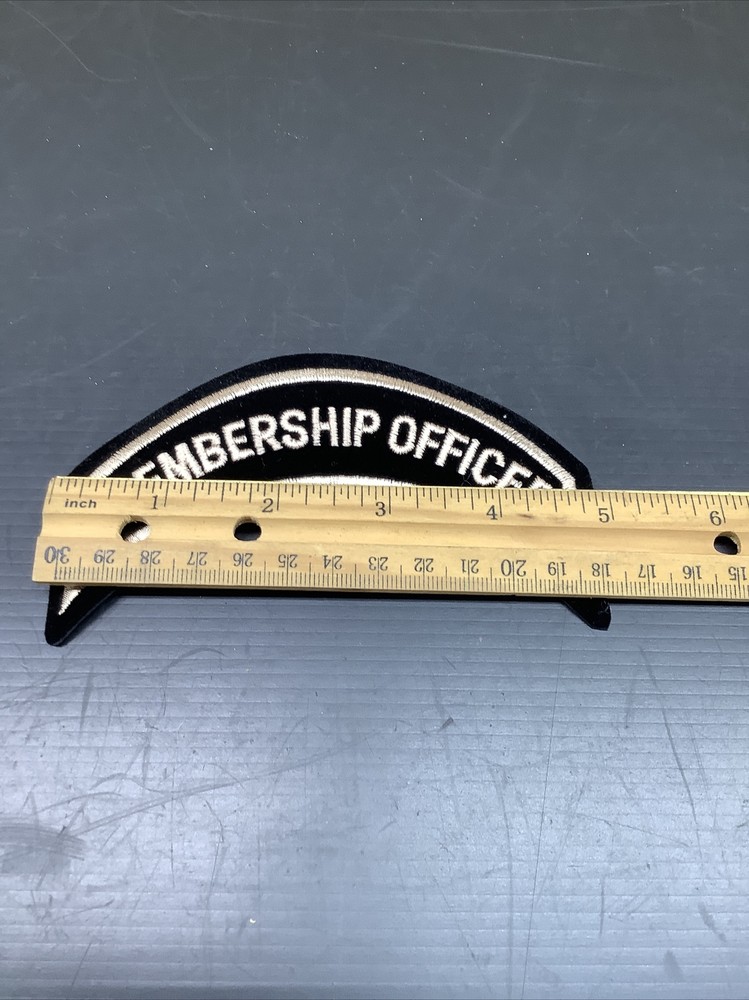 HARLEY DAVIDSON HARLEY OWNERS GROUP MEMBERSHIP OFFICER PATCH