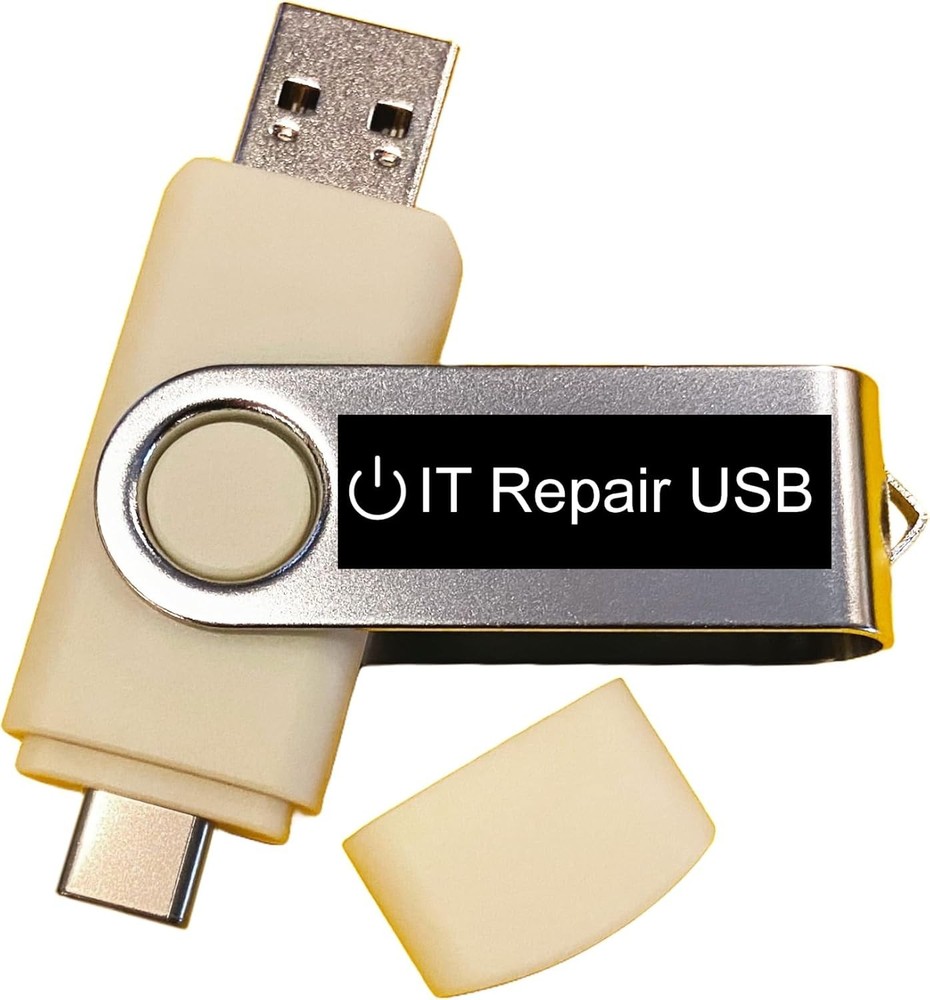 Computer IT Repair Bootable USB Flash Drive – Antivirus, Data Recovery & Pass...