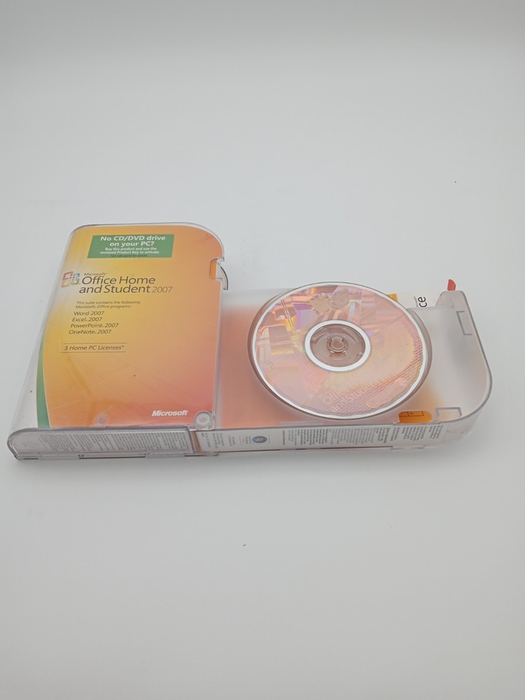 Microsoft MS Office 2007 Home and Student Licensed for 3 PCs