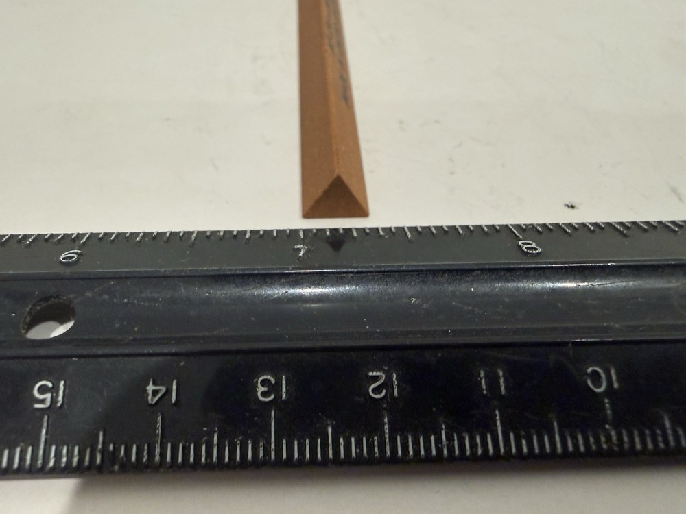 New Norton MF-134 Triangular Medium India Stone