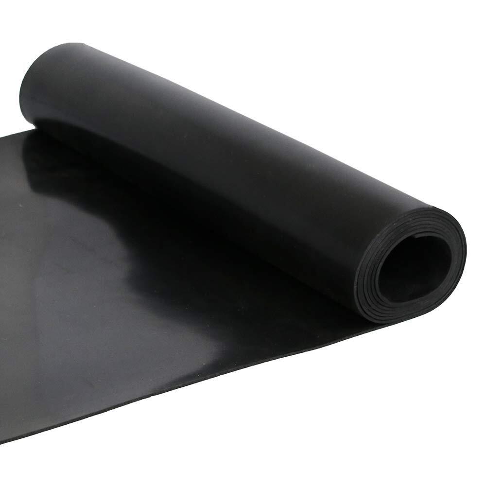 Solid Rubber Sheets,Strips,Rolls 1/16" (.062") Thick x 12" Wide x 47" Long, Thin