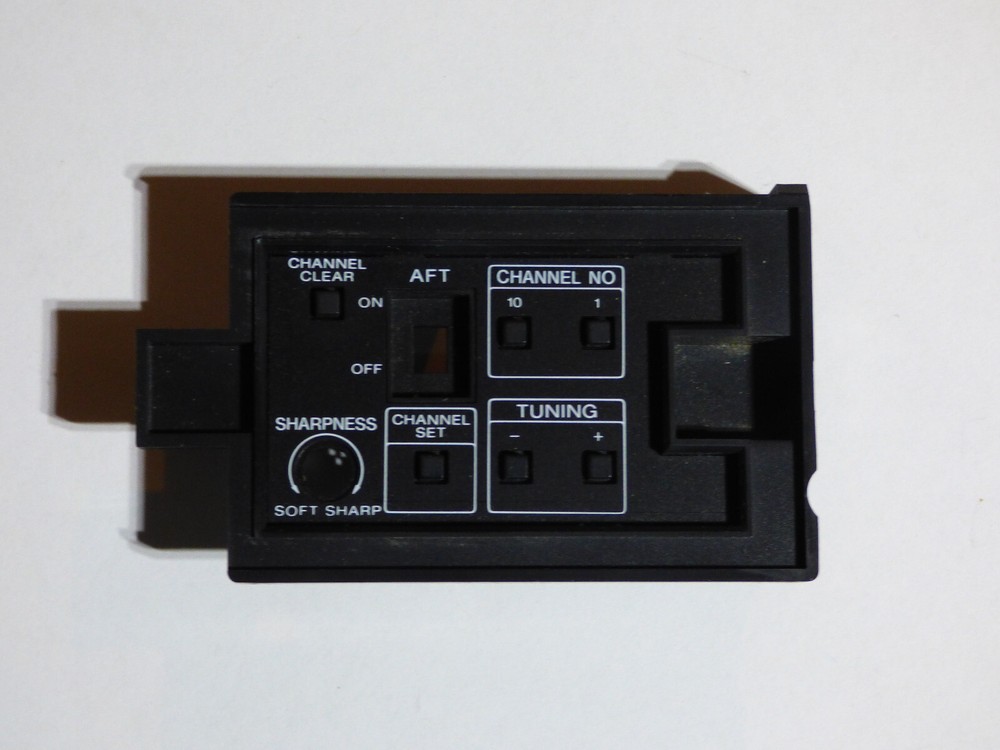Sony SL-25 Betamax VCR Setting Panel